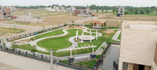 5 Marla Facing Park Plot For Sale