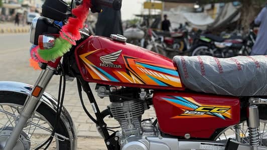 Honda cg 125 2026 model paka serial new hain 2026 ke