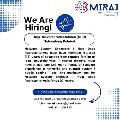 Computer Networking engineer & Operation Manager