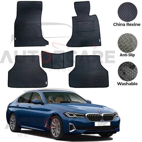 BMW 520/530 China Rexine Floor Mat 5PCS - Model 2018-2025