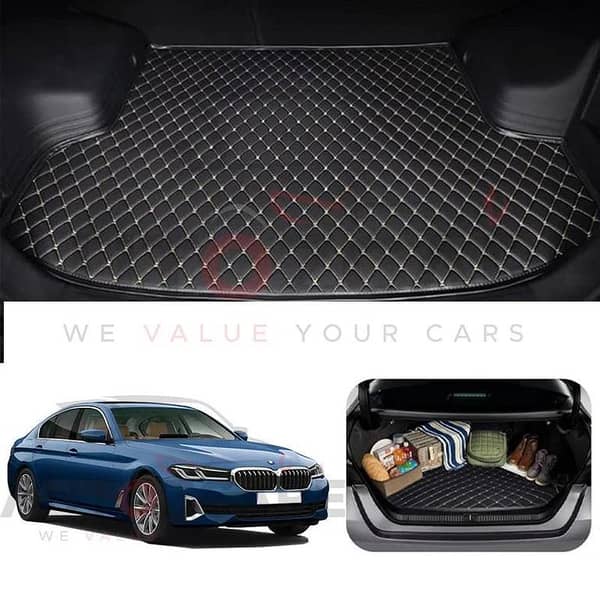 BMW 520/530 7D Custom Car Trunk Mat - Model 2018-2025