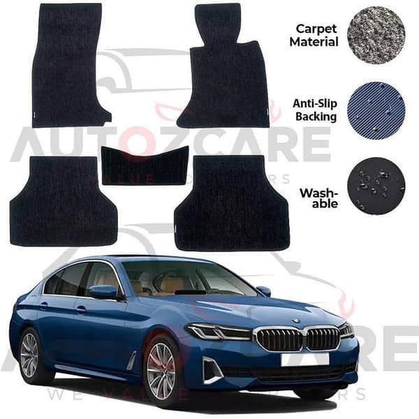 BMW 520/530 Genuine Fitting Carpet Floor Mat 5PCS - Model 2018-2025