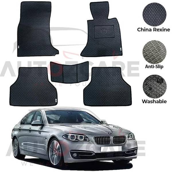 BMW 520/530 China Rexine Floor Mat 5PCS - Model 2011-2017