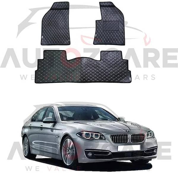 BMW 520/530 7D Floor Mats (Flat Style) 5PCS - Model 2011-2017