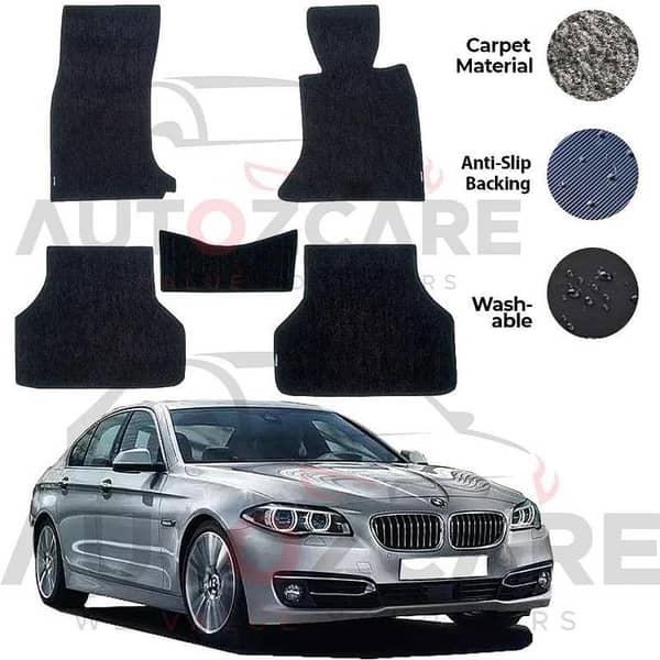 BMW 520/530 Genuine Fitting Carpet Floor Mat 5PCS - Model 2011-2017