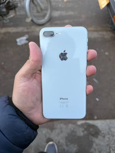 iphn 8pluss 64ggb non pta frnt glass carak chlya sai h