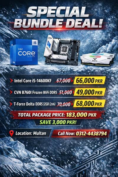 DDR5 SASTA PACKAGE AVAILABLE I5-14600KF