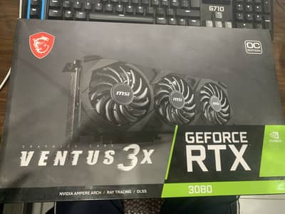 MSI RTX 3080 Ventus 3X | Excellent Condition | Powerful Gaming GPU