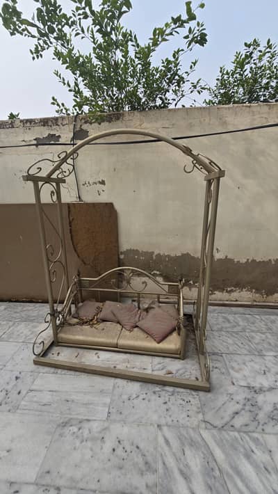 rod iron heavy duty swing