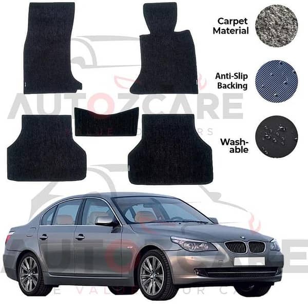 BMW 520/530 Genuine Fitting Carpet Floor Mat 5PCS - Model 2003-2010