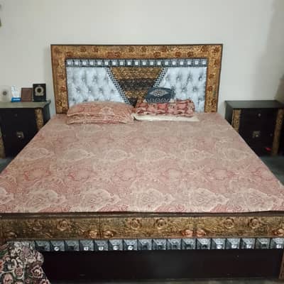 Double Bed For Sale urgent Sale 03121966273