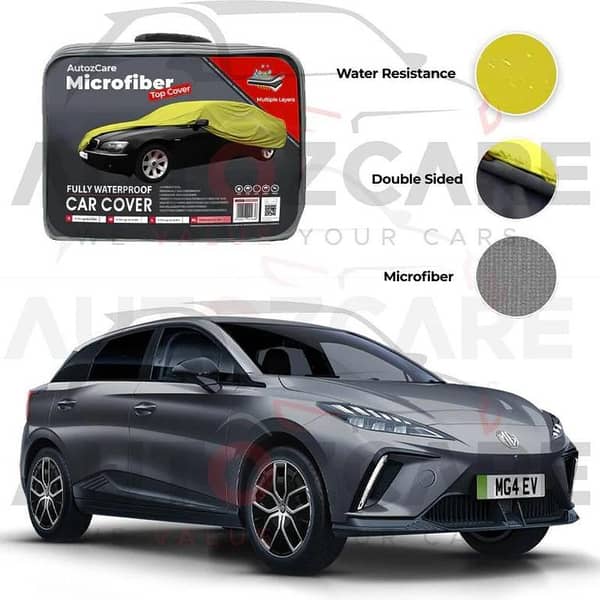 MG 4 Microfiber Car Top Cover - Model 2023-2025