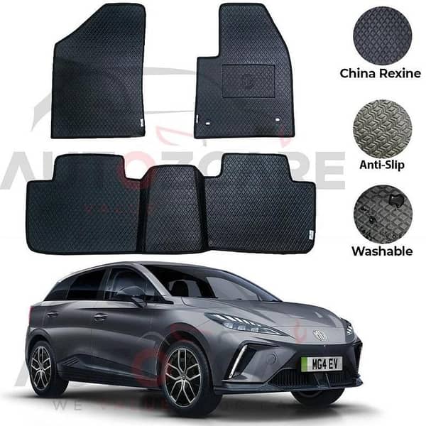 MG 4 China Rexine Floor Mat 3PCS - Model 2023-2025