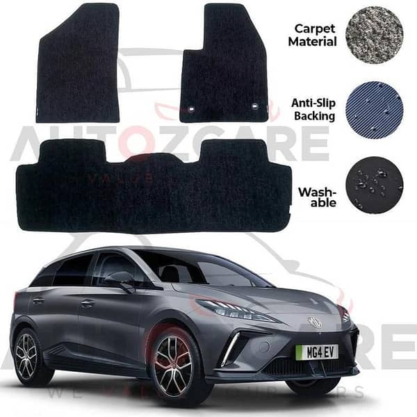 MG 4 Genuine Fitting Carpet Floor Mat 3PCS - Model 2023-2025