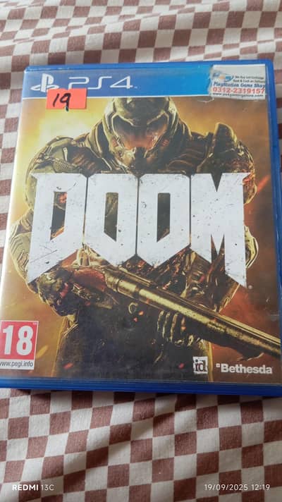 Doom 2016 PS4 Disc