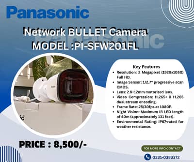 PANASONIC CCTV CAMERAS