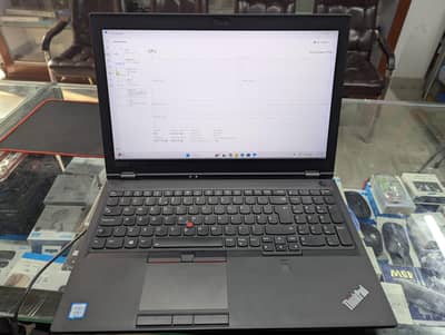 Lenovo Thinkpad p52. | Intel core i7-8th Gen| 15.6 inch FHD (1920×1080)