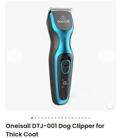 Oneisall DTJ-001 Dog Clipper  Thick Coat