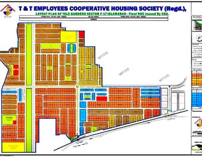 30/60 POSSESSION PLOT READY FOR CONSTRUCTION PLOT FOR SALE F-17 ISLAMABAD ALL FACILITY AVAILABLE CDA PPROVED SECTOR MPCHS