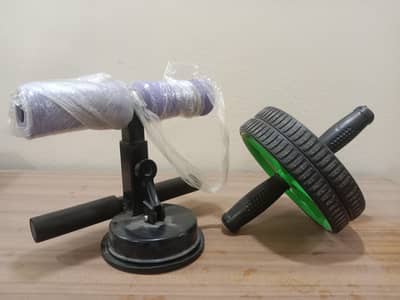 ab roller and crunch