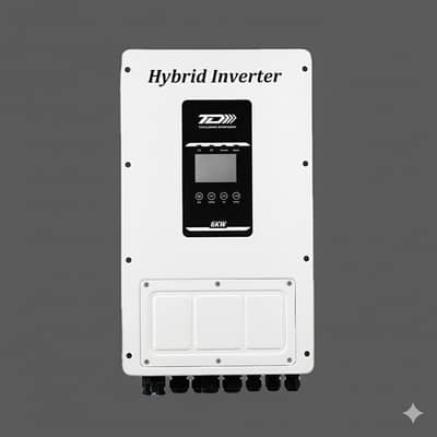 TD 6kW Hybrid Solar Inverter - IP66 Single Phase 48V - By Enon Traders