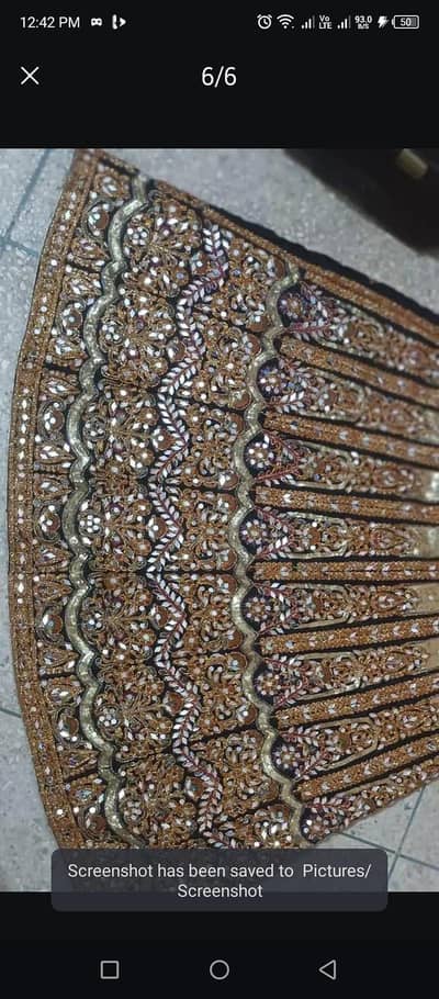 Lehnga/Bridal Lehnga/Wedding Wear Dress/Baraat Mehndi Dress