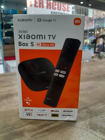 xiomi tv box s 3rd gen 100% original