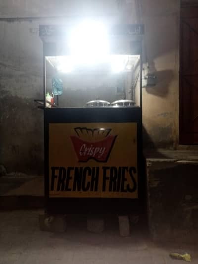 fries stall for urgent sale 50k