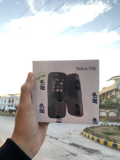 Nokia 106 PTA Approved – Box Packed | Long Battery