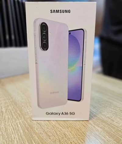 Samsung Mobile A36 With Warranty
