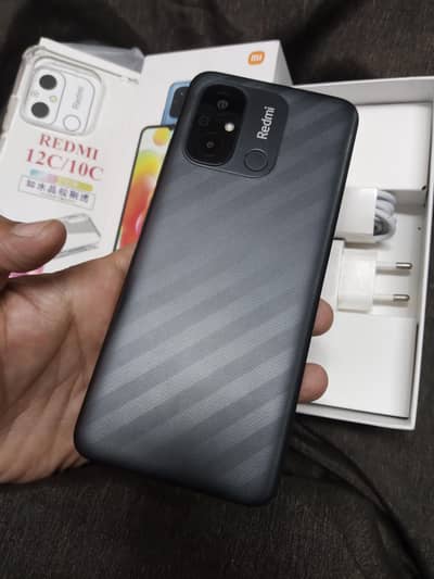 Redmi 12C full box new condition (03000242699)