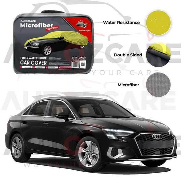 Audi A3 Microfiber Car Top Cover - Model 2021-2025