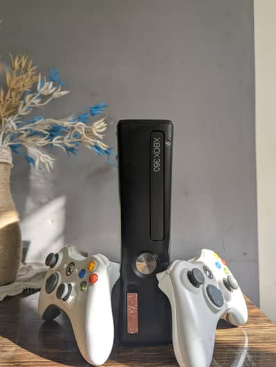 Xbox 360 with adapter
