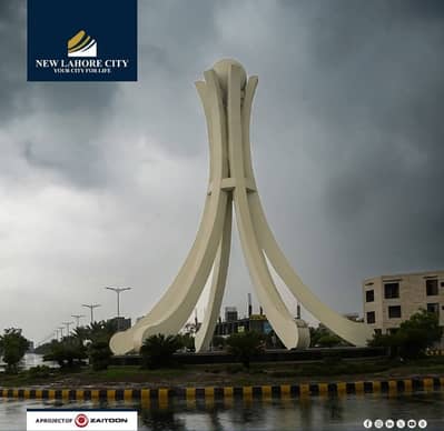 Future Investment 5-Marla Residential On Ground Plot Available For Sale In New Lahore City Phase 4 Near To Bahria Town Lahore