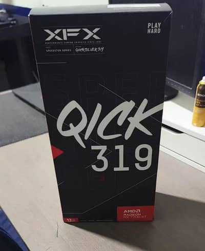 just like new rx 7700 xt speedster (sealed) gpu read description