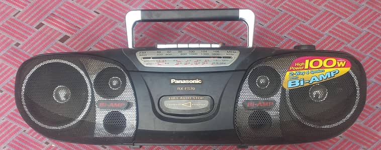 Panasonic RX‑FS70 Original Strereo Radio Cassette Recorder