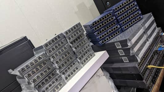 TP-Link Netgear Cisco PoE stitches available