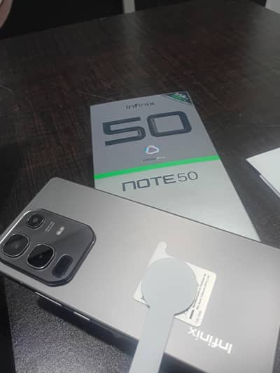 infinx Note 50 titanium grey  with 11 months warranty