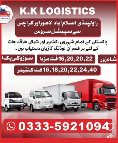 Movers & Packers Service, Cargo, Car Carrier Service/Home Shifting