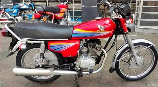 Honda  125 CG 2012 model bike sale call me 03460423873