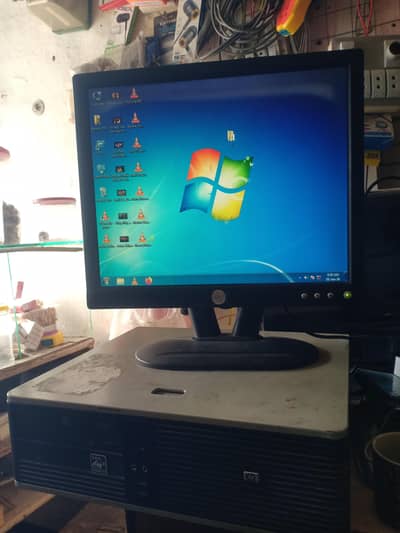 Computer full system with keyboard and mouse