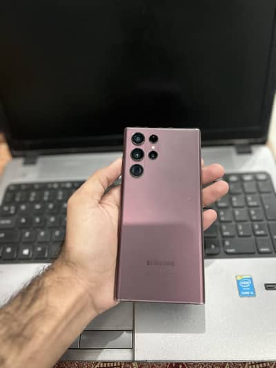 Samsung S22 Ultra, 12/256 with complete Box
