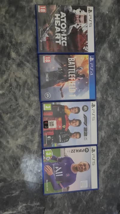 Ps5 cds for sale / exchnage also possible