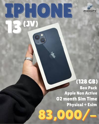 Apple iPhone 13 Jv 128gb Non Active Non PTA