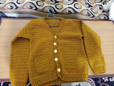 Crochet sweater 