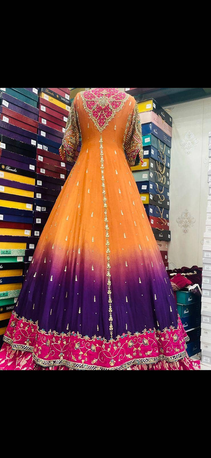 bridal dress/ barat seat /mehndi seat/ 2