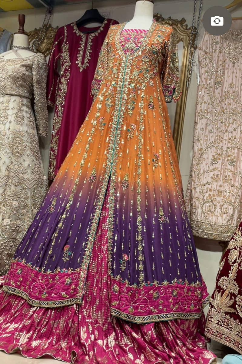 bridal dress/ barat seat /mehndi seat/ 5