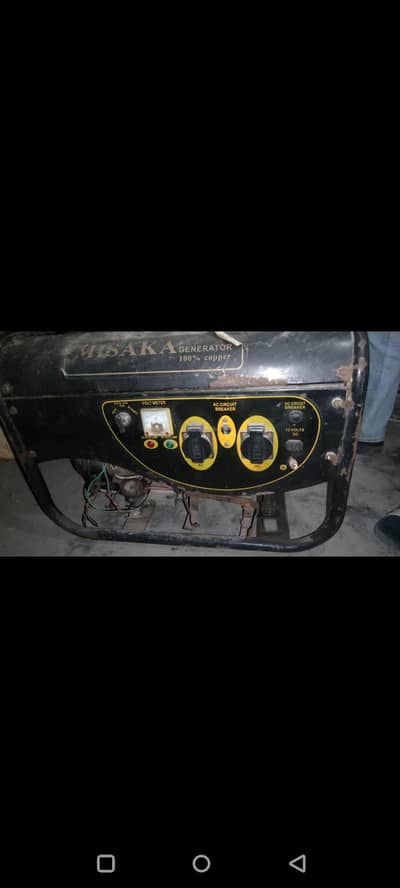 3KVa Generator Misaka company 100% Copper