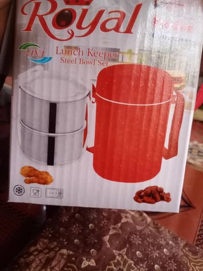 lunch Keeper steel bowl set