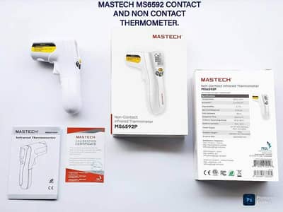 Mastech MS6592 Non-contact and contact type Infrared thermometer